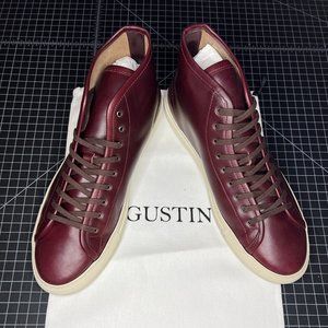GUSTIN HORWEEN CXL #8 HIGH TOP Size 12 - Oxblood - Made in Italy